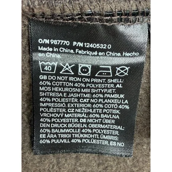 H&M Brown Beverly Hills Crewneck Graphic Pullover Sweatshirt | Gunge Streetwear - Picture 13 of 13